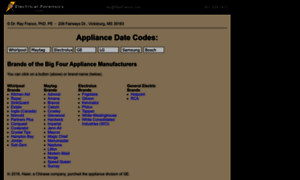 Appliancedates.com thumbnail