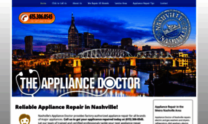 Appliancedoctornashville.com thumbnail