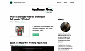 Appliancefixes.com thumbnail