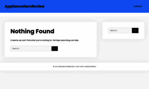 Applianceitemreview.com thumbnail