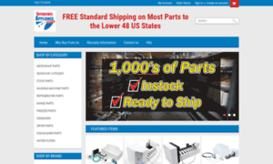 Applianceparts123.com thumbnail