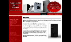 Appliancepartscentersofcolumbus.com thumbnail