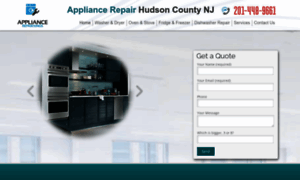 Appliancerepairhudsoncounty.com thumbnail