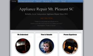 Appliancerepairmtpleasantsc.com thumbnail