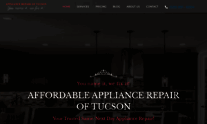 Appliancerepairoftucson.com thumbnail