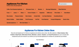 Appliances-for-kitchen.com thumbnail
