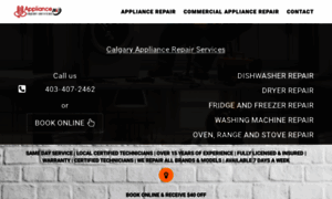 Applianceservices.ca thumbnail