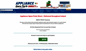 Appliancesparepartsdirect.ie thumbnail