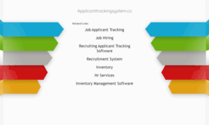 Applicanttrackingsystem.co thumbnail