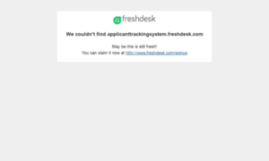 Applicanttrackingsystem.freshdesk.com thumbnail