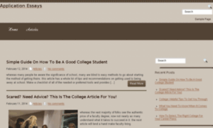 Applicationessays.co thumbnail