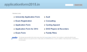 Applicationform2015.in thumbnail