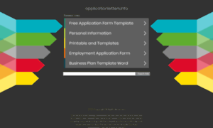 Applicationletters.info thumbnail
