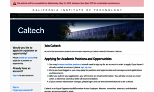 Applications.caltech.edu thumbnail