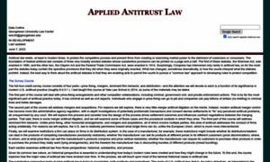Appliedantitrust.com thumbnail