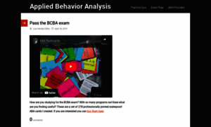 Appliedbehavioranalysis.com thumbnail