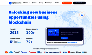 Appliedblockchain.com thumbnail