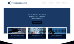 Applieddecisionscience.com thumbnail
