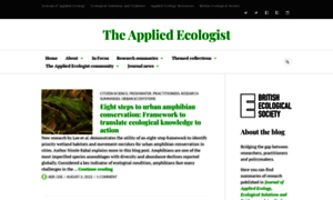 Appliedecologistsblog.com thumbnail
