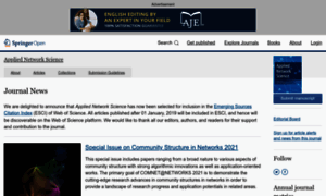 Appliednetsci.springeropen.com thumbnail