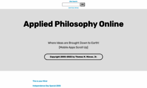 Appliedphilosophyonline.com thumbnail