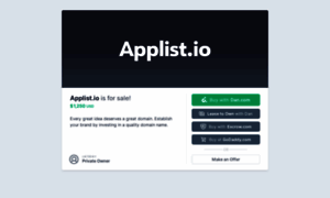 Applist.io thumbnail