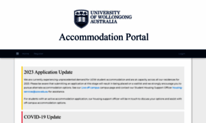 Apply-accom.uow.edu.au thumbnail