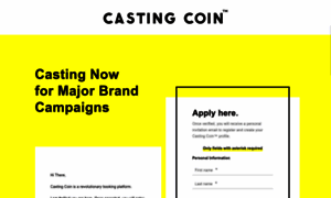 Apply.castingcoin.com thumbnail