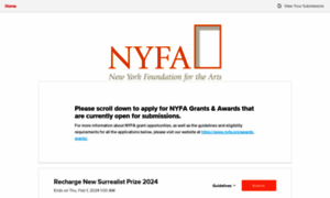 Apply.nyfa.org thumbnail