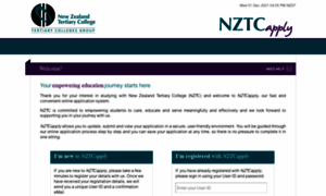 Apply.nztertiarycollege.ac.nz thumbnail