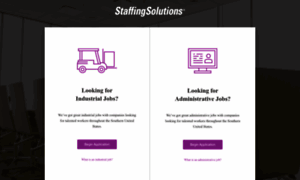Apply.staffingsolutions.com thumbnail