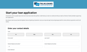 Apply.talkloans.co.uk thumbnail