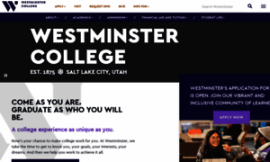 Apply.westminstercollege.edu thumbnail