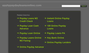 Applypaydayloansonline.com thumbnail