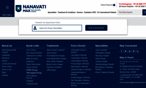 Appointment.nanavatimaxhospital.org thumbnail