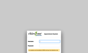 Appointments.chiroone.net thumbnail