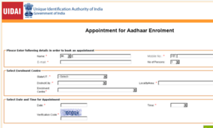 Appointments.uidai.gov.in thumbnail