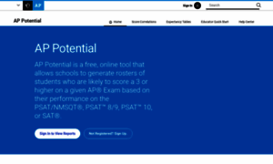 Appotential.collegeboard.org thumbnail