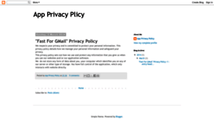 Appprivacypolicy.blogspot.in thumbnail