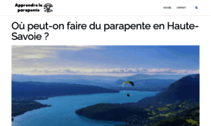 Apprendreleparapente.com thumbnail