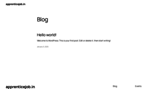 Apprenticejobalert.blogspot.com thumbnail