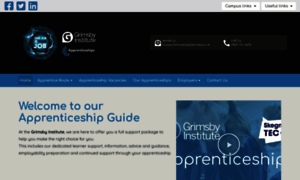 Apprenticeships.grimsby.ac.uk thumbnail