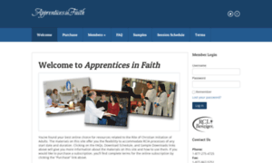 Apprenticesinfaith.com thumbnail