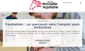 Apprentissage.aquitaine.fr thumbnail