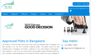 Approvedplotsinbangalore.nagprojects.com thumbnail