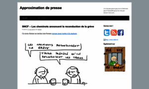 Approximationdepresse.fr thumbnail