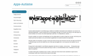 Apps-autisme.be thumbnail