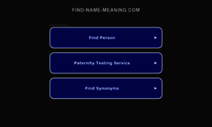 Apps.find-name-meaning.com thumbnail