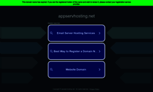 Appservhosting.net thumbnail