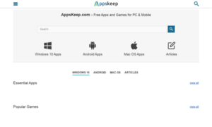 Appskeep.com thumbnail